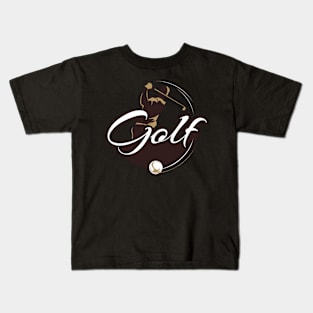 Golf Design Kids T-Shirt